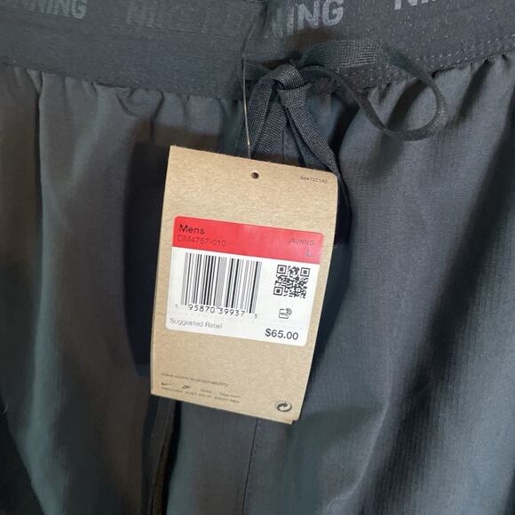 Nike Men's Athletic Running 7” Move To Zero Shorts Dm4757 Lined Size L - Picture 6 of 11